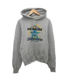 チャンピオン CHAMPION 古着 パーカー フーディー プルオーバー プリント S グレー ■MET2