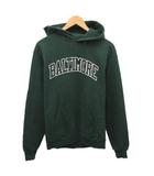 チャンピオン CHAMPION パーカー フーディー ロゴ プリント M 緑 グリーン ■MET2