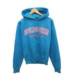 チャンピオン CHAMPION パーカー フーディー プルオーバー ロゴプリント S 青 ブルー ■MET2