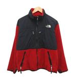 ザノースフェイス THE NORTH FACE デナリジャケット フリースジャケット ロゴ刺繍 L 赤 レッド 黒 ブラック ■MET2