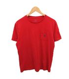 ポロ ラルフローレン POLO RALPH LAUREN ポケットTシャツ 半袖 ポニー刺繍 M 赤 レッド ■MET2