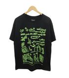 チャンピオン CHAMPION × ヴァジルアブロー VIRGIL ABLOH Eye Spy Tシャツ 半袖 プリント XL 黒 ブラック 緑 グリーン AJ328Z ■MET2