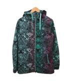 ボルコム VOLCOM スキーウェア スノーボードウェア スノボ ジャケット フード 総柄 黒 ブラック マルチカラー H0451406 ■MET2