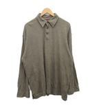 チャップス CHAPS ラルフローレン 古着 ポロシャツ ウール 長袖 ベージュ XL ■MET2