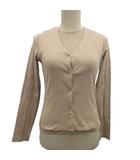 ラルフローレン RALPH LAUREN 美品 アンサンブルニット カーディガン ベスト コットン ベージュ M ■MET2