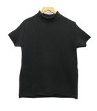 ラルフローレン RALPH LAUREN ヴィンテージ ニット セーター 半袖 モックネック グレー 15 約L ■MET2