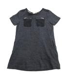 バーバリー チルドレン BURBERRY CHILDREN ワンピース スカート ひざ丈 ノバチェック グレー 110㎝ ■MET2