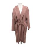 アイシービー iCB フーデッドコート ロング丈 フード 4 ピンク