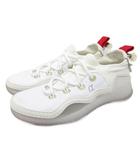 クリスチャンルブタン Christian louboutin アルポアドール Arpoador スニーカー シューズ 靴 ローカット スタッズ 37 1/2 24.5cm アイボリー