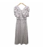 スナイデル SNIDEL 美品 24AW バリエプリントワンピース ドレス ロング 花柄 SWFO244074 ピンク 0 約S