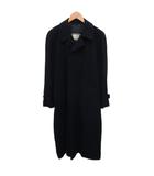 ヴィンテージ オールド コート ジャケット ロング 紺 ネイビー 約M-L