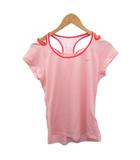 ナイキ NIKE スポーツウェア カットソー Tシャツ 半袖 ロゴプリント L ピンク