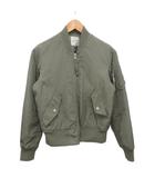 ローリーズファーム LOWRYS FARM MA-1 ブルゾン ジャケット ジップアップ カーキ M