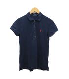 ポロ ラルフローレン POLO RALPH LAUREN ポロシャツ 半袖 ポニー刺繡 紺 ネイビー M