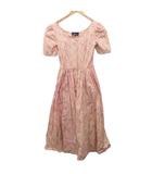 ラルフローレン RALPH LAUREN ワンピース ドレス スカート ロング 半袖 花柄 ピンク 11 約M ■WY