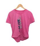 ナイキ NIKE カットソー Tシャツ 半袖 ロゴプリント スポーツウェア M ピンク ■YHS15
