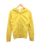 ディーゼル DIESEL パーカー フーディー ジップアップ 黄 イエロー XS