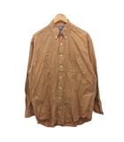 ラルフローレン RALPH LAUREN ボタンダウンシャツ BDシャツ チェック 長袖 茶 ブラウン M