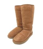 アグ オーストラリア UGG australia クラシックトール2 ムートンブーツ ロング ボア ロゴ W8 25cm 茶 ブラウン