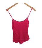 アルマーニ ジーンズ ARMANI JEANS タンクトップ カットソー ノースリーブ 40 ピンク A5D01RX ■TC