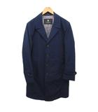 ブラックレーベルクレストブリッジ BLACK LABEL CRESTBRIDGE チェスターコート ジャケット 4B 裏地総柄 紺 ネイビー M