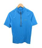 パタゴニア Patagonia ハーフジップ カットソー 半袖 スポーツウェア S 水色 23576SP13 ■IBO90