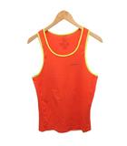 パタゴニア Patagonia STRIDER タンクトップ カットソー ノースリーブ ロゴ S オレンジ 黄 イエロー ■IBO90