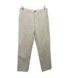 プラダ PRADA チノパン パンツ ストレート ベージュ 44 ■IBO90