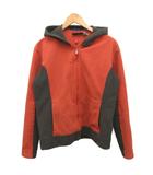 パタゴニア Patagonia フリースジャケット パーカー ジップアップ オレンジ L ■IBO90