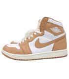 FN6622-201 NIKE WMNS AIR JORDAN 1 RETRO HI OG エアジョーダン スニーカー ハイカット シューズ 靴 28.5cm ベージュ 白 ホワイト
