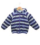 パタゴニア Patagonia 美品 リバーシブル ジャケット アウター キルティング 総柄 紫 パープル 120㎝ ■IBO90