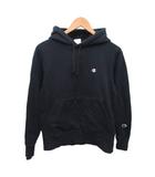 チャンピオン CHAMPION パーカー フーディー スウェット ロゴ刺繍 紺 ネイビー S ■IBO90