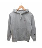 チャンピオン CHAMPION パーカー フーディー スウェット ロゴ刺繍 グレー XS ■IBO90
