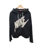 ナイキ NIKE パーカー スウェット ジップアップ ビッグロゴ 黒 ブラック XL