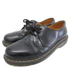 ドクターマーチン DR.MARTENS 1461 3ホール レザーシューズ 革靴 ローカット UK7 26cm 黒 ブラック AW004 ■IBO90