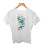 モンベル Montbell Tシャツ カットソー 半袖 プリント 白 ホワイト S