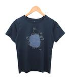 モンベル Montbell Tシャツ カットソー 半袖 プリント 紺 ネイビー S