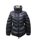 モンクレール MONCLER 美品 MIRIEL ミリエル ダウンジャケット ダウンコート ショート丈 スタンドカラー ロゴ 1 紺  ネイビー D20934685205 ☆AA★