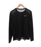 ナイキ NIKE スポーツウエア カットソー Tシャツ ロゴプリント 長袖 XL 黒 ブラック /FF
