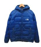 ザノースフェイス THE NORTH FACE SUMMIT SERIES ダウンジャケット フード ブルゾン ロゴ M 青 ブルー ■IBO91