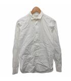 サンローラン パリ SAINT LAURENT PARIS 2016 ブロードシャツ クラシック 長袖 37 白 ホワイト YM16Q ■IBO91