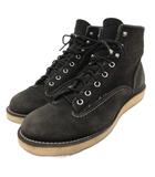 レッドウィング REDWING 10年製 ラインマンブーツ LINEMAN 2900 ワークブーツ レースアップ ハイカット 26.5cm 黒 ブラック ■IBO91