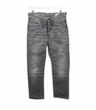 リプレイ REPLAY デニムパンツ ジーンズ ダメージ加工 グレー W28 L32