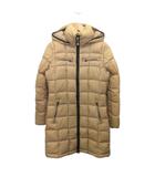 ザノースフェイス THE NORTH FACE ダウンコート ジャケット フーディ ロゴ刺繡 NYJ1DG81 ベージュ M ■IBO91