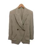 クリスチャンディオール Christian Dior テーラードジャケット ダブル 1B ブレザー 7 ベージュ MD2GH0760 ■WY