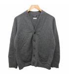 80s ヴィンテージ カーディガン ニット ウール 英国製 38 ■IBO91