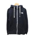 ザノースフェイス THE NORTH FACE REARVIEW FULL ZIP HOODIE リアビューフルジップフーディ パーカー フードロゴ ネイビー M