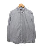 ラルフローレン RALPH LAUREN CLASSIC FIT ボタンダウンシャツ BDシャツ オックスフォード 長袖 ロゴ刺繍 ポニー刺繍 M グレー