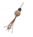 スワロフスキー SWAROVSKI Venetie Long Tassel タッセル ネックレス チェーン ブロンズカラー