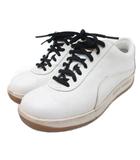 ルイヴィトン LOUIS VUITTON スニーカー ローカット シューズ ロゴ レザー 36.5 23.5cm 白 ホワイト ■IBO93